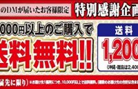 決算大感謝フェア絶賛開催中